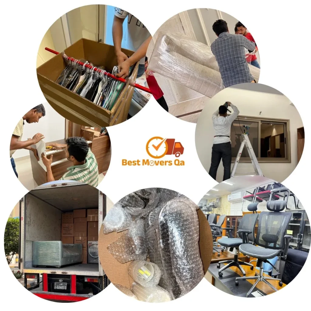 Full stress free moving and packing