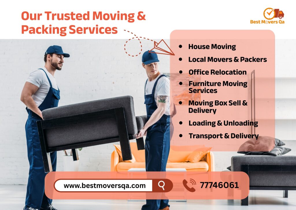 Our trusted moving and packing services
