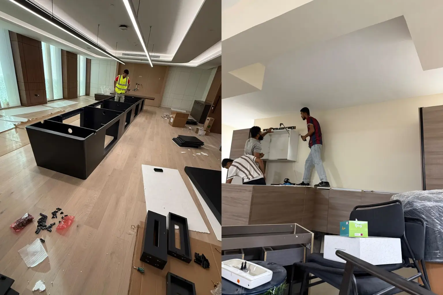office furniture setup and repair